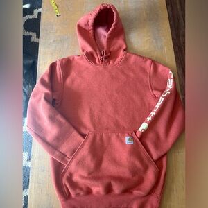 Carhartt hoodie men’s small orange new